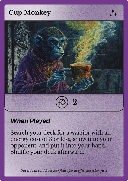 Cup Monkey